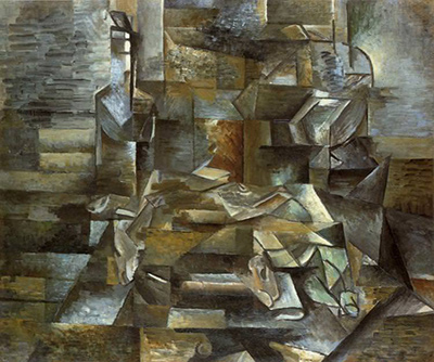 Bottle and Fishes Georges Braque